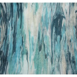beybey® Trance Edition Women's Silk Loop Scarf in Beautiful Colours - a Silk Scarf to Fall in Love with, Intense Mint