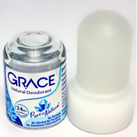 1 Pc. of Bedront Natural Deodorant 70g Alum Stone, No Perfume, No Alcohol, No Parabens, No Aluminum Chlorohydrate. Pure & Natural. Made in Thailand. Ecologically Friendly. Help Save the Earth.