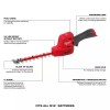 Milwaukee 2533-20 M12 FUEL 12V 8" Cordless Li-Ion Hedge Trimmer