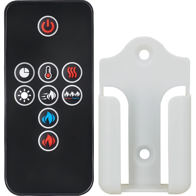 Replacement Remote Control for Napoleon Electric Fireplace NEFBD50HE NEFBD60HE,with Wall