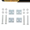 CNNELL 4Pcs Strut Shocks Coil Spring Compressor 2-Way Adjustable Lift