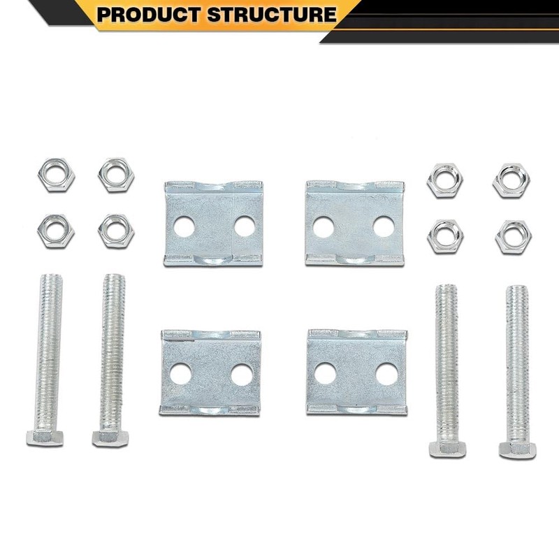 CNNELL 4Pcs Strut Shocks Coil Spring Compressor 2-Way Adjustable Lift