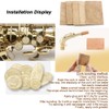 Alto Saxophone Neck Cork and Key Buttons Replacement Kit, 9