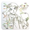 Detective Conan 034588 Heiji Water Absorption Coaster Square Pottery Approximately