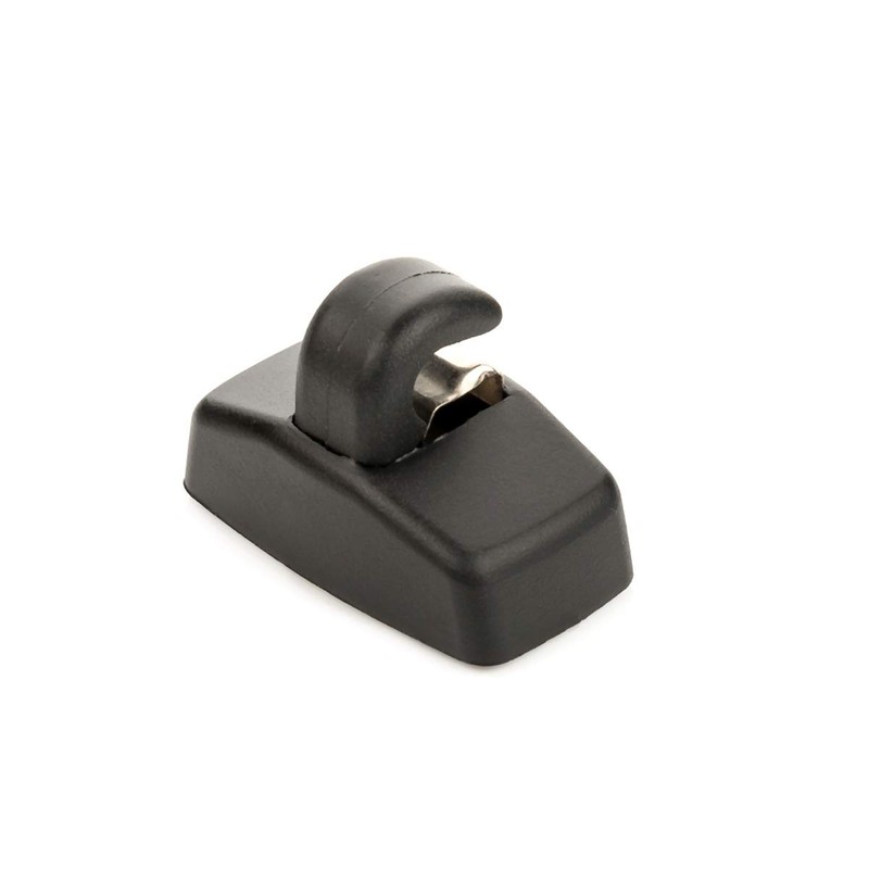 LST 2x Sun Visor Holder Clips Cover Black A2 A3