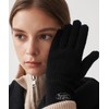 Liqlow Reclow RC KNIT LOGO Gloves BLACK