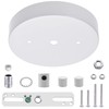 Chandelier Canopy Kit, ECUDIS 5 1/8 Ceiling Lighting Modern Steel