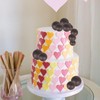 24 bolas de decoración para tartas, bolas de espuma, con