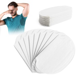Armpit Sweat Pads,Aoeoun Underarm Sweat Pads for Women and Men [100 Packs],Disposable Premium Absorbent Armpit Underarm Shields,Comfortable Unflavored,Non Visible,Sweat Free Armpit Protection