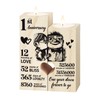 1st Anniversary Wedding Gifts for Wife, Her, Girlfriend, Couples Gift