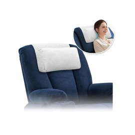 Recliner Pillows for Headrest Recliner Chair Head Pillow Neck Support Head Rest for Office Chair Couch Neck Reclining Pillow Leather Recliner Cushions Adjustable Head and Neck Pillow (1 Pcs) (Gray)