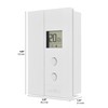 Uniwatt by Stelpro Non-Programmable Electronic Thermostat for Baseboards and Convectors,