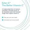 SISU Sisu Ester-C 600mg Capsules, 24-hour Immune Support Vitamin C,