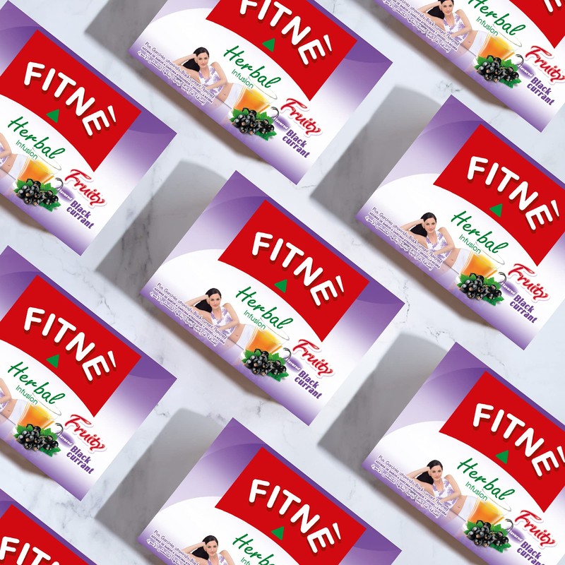 FITNE Black Currant Herbal Green Tea Fruity Scent With Garcinia
