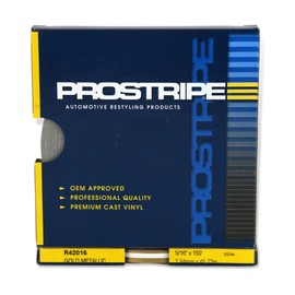 Prostripe - Pinstripe Tape Ms 5/16 X 150; Gold Metallic (42016)