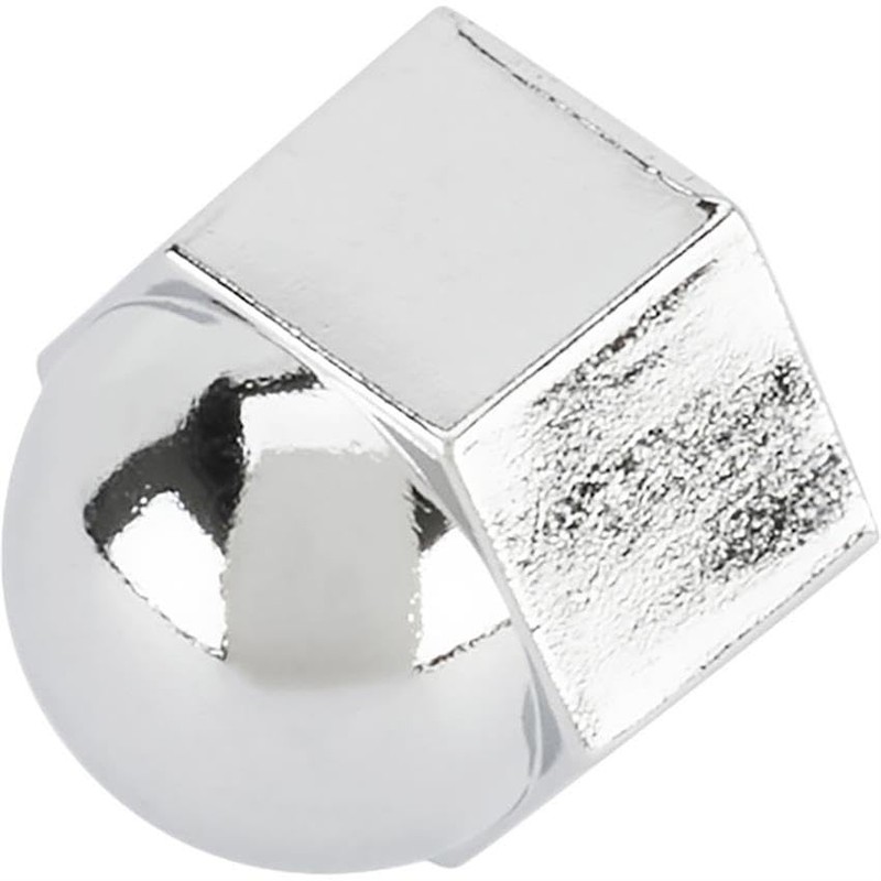 Speedway Motors Chrome Acorn Nut Covers for Flathead Intake Manifold,
