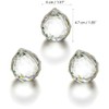 JIHUI JIHUI Clear Glass Crystal Ball Prism Pendant Suncatcher 40