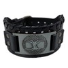 Vikings Viking Bracelet Yggdrasil World Tree of Life Leather Metal