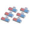 6 Pcs Lever Wire Connector Terminal Blocks Conductor Connector 2