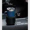 Seven Sparta Car Cup Holder Expander with Adjustable Base, Compatible