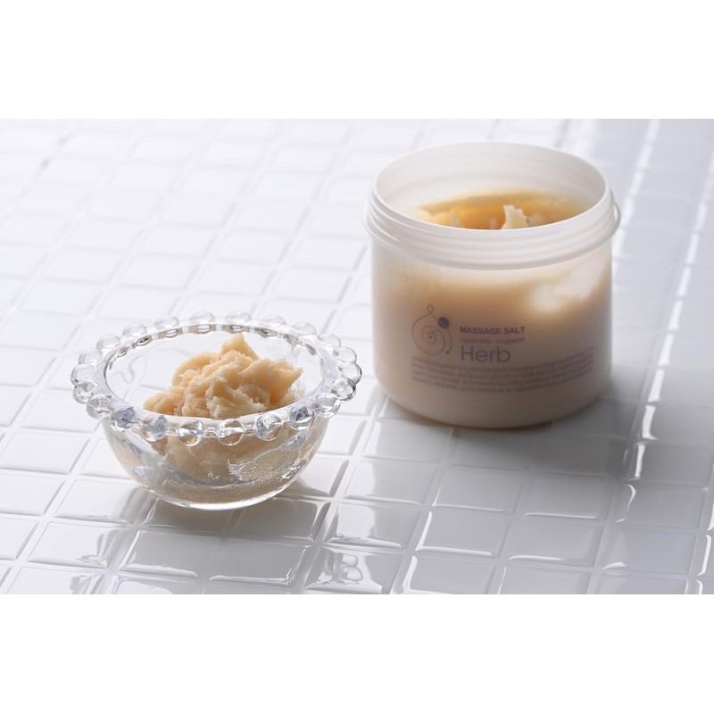 Washo Massage Salt, Floral Herbs, Mugwort Extract, 3.5 oz (100