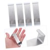 KONTONTY Stylish Over The Door Hooks 4pcs Cabinet Hooks for