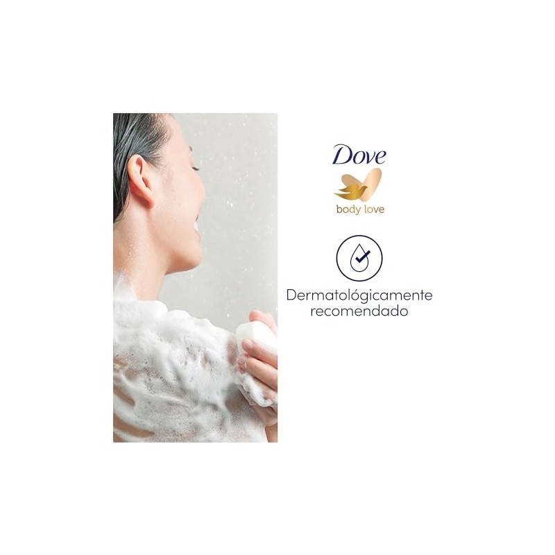 Dove Jabón en Barra Original con 1/4 de crema humectante,