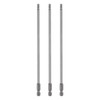 sourcing map 3pcs TT27 Security Torx Head Screwdriver Bit 8"
