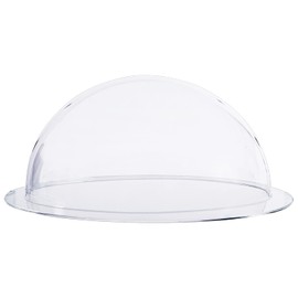 HMF 46740 Hemisphere Acrylic with Brim, DIY Acrylic Cover, Diameter 40 cm, Transparent