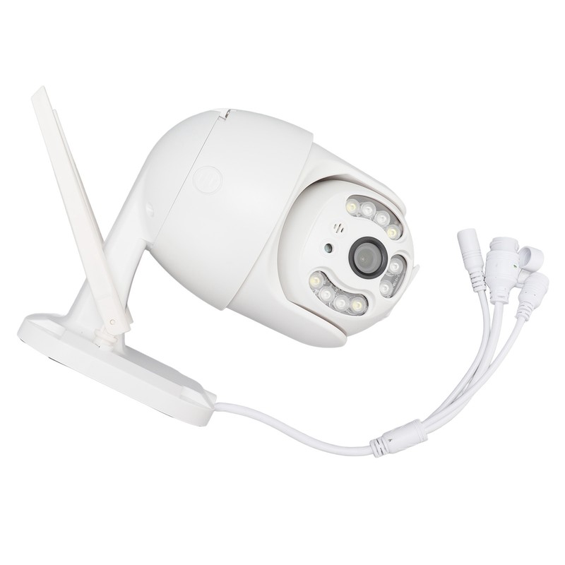 Wireless Webcam Dual Light 3MP IP66 360 Degree Rotation Wall