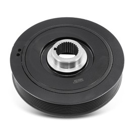 A-Premium Engine Harmonic Balancer Crankshaft Pulley Compatible with Acura RSX 02-06, TSX 04-08 & Honda Accord 03-05, Civic 02-11, CR-V 02-06, Element 03-06, DOHC L4 2.0L 2.4L, Replace# 13810PNA003