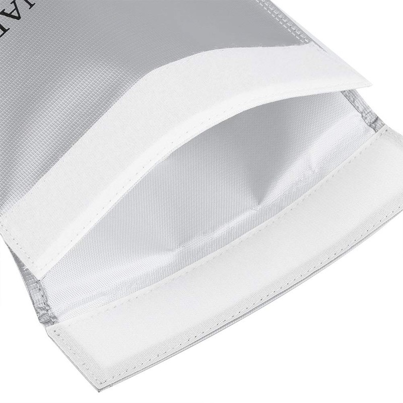 Raguso Explosion Proof Safe Bag,Portble Water Resistant Fireproof Bag Two
