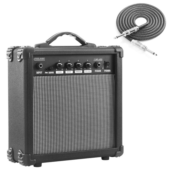 CXLWZ Electric Guitar Amp 20 Watt Amplifier Portable Amp with