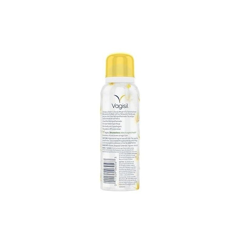 Vagisil Scentsitive Scents Feminine Dry Wash Deodorant Spray for Women,