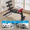 MERACH Ab Machine for Home Gym, Adjustable Ab Trainer Bench