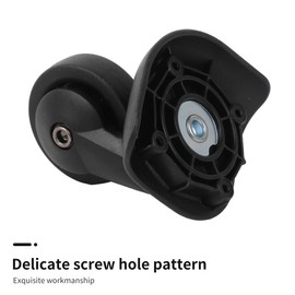 2 Pair Replacement Wheels for Luggage 360 Swivel Suitcase Casters Rollers 1.33inch W293