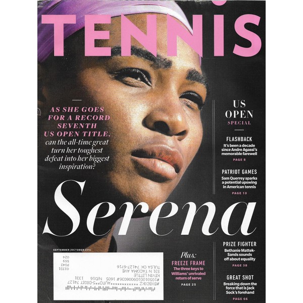 Serena Williams l US Open Issue l Bethanie Mattek-Sands -