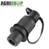 AGRISHOP 2 x Trailer Plug 3-Pin and 1x Trailer Socket