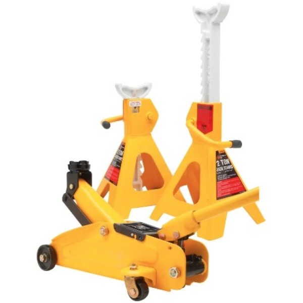 WILMAR CORPORATION Performance Tool W1605 2-Ton Trolley Jack and Stand