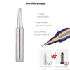 5Pcs Soldering Iron Tips, 900M Solder Tip Replacement for Weller,