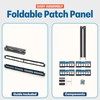 Everest Media Solutions EMS Blank Patch Panel 24 Ports Foldable