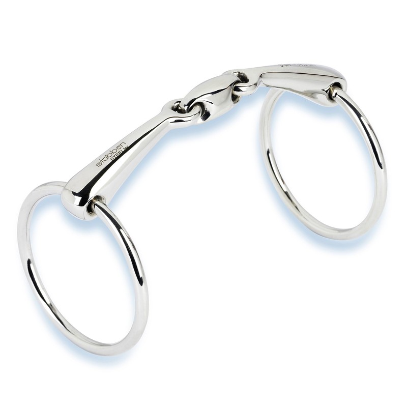 Stübben Bit 2221 Easy Control Double Jointed Bridle 16.5 cm