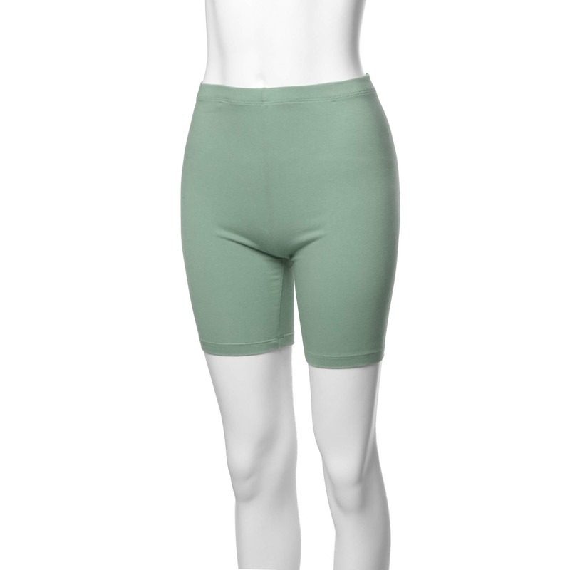 Bermudas básicas de algodón de alta calidad para mujer de