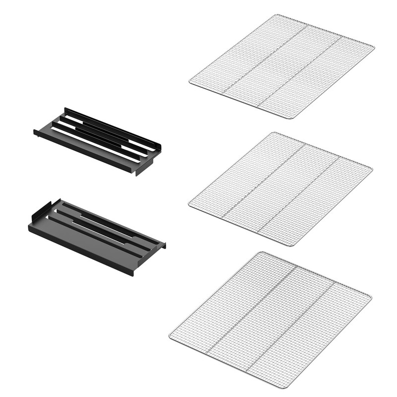 SafBbcue 24 Inch Jerky Grill Racks for Camp Chef Pellet