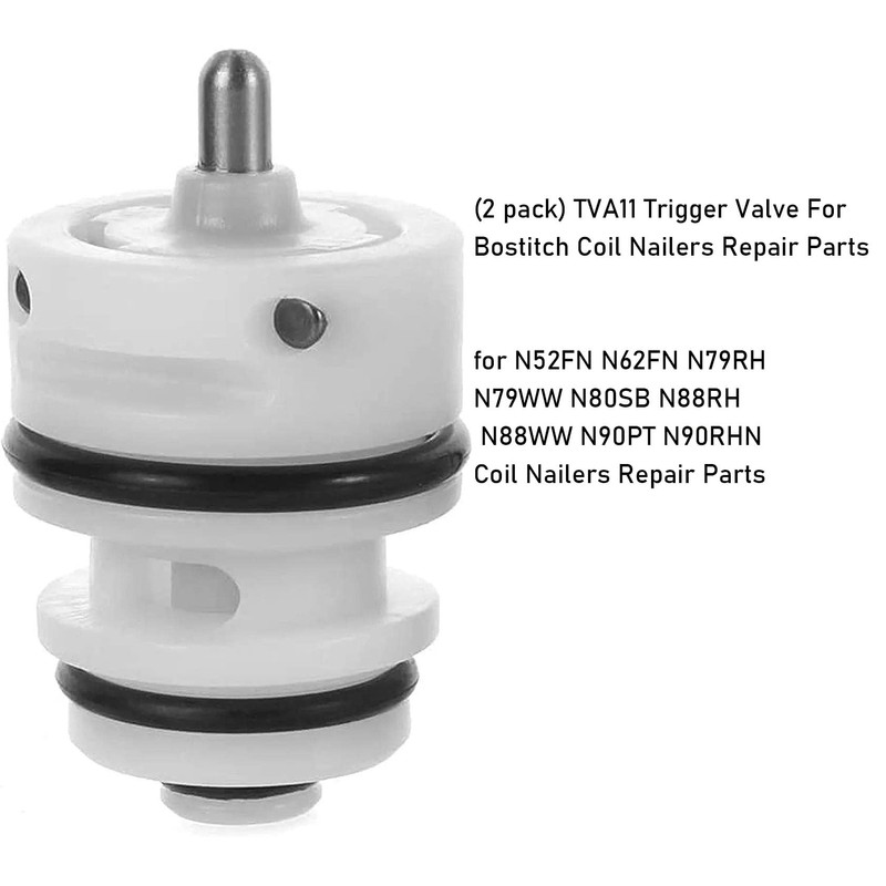 (2 pack) TVA11 Trigger Valve For Bostitch Coil Nailers Repair