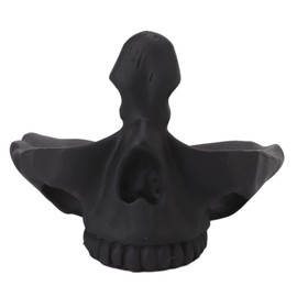 Focket Soporte para Gafas de Calavera, Práctico Soporte Creativo para Gafas, Estatua Decorativa de Resina, Adorno para Gafas de Sol, Soporte para Gafas con una Bandeja de Almacenamiento