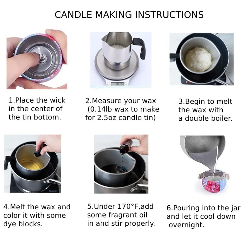 SUPERSUN Candles Making Kit for Adult - Christmas DIY Gift