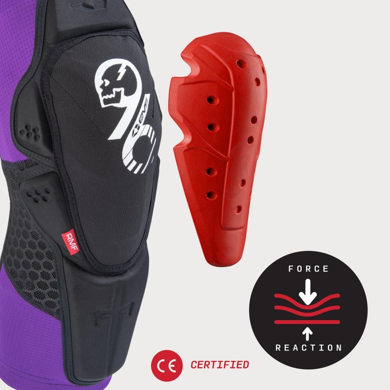 EVS SPORTS | Slayco96 Moto Knee Guard | Compression Fit,