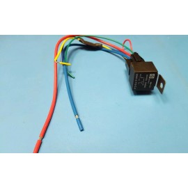 MEISHUO Automotive Relay, MAH-S-112-C-3, MEISHUO, w/ Socket/OEM Wiring, 30/40A 12V,14VDC