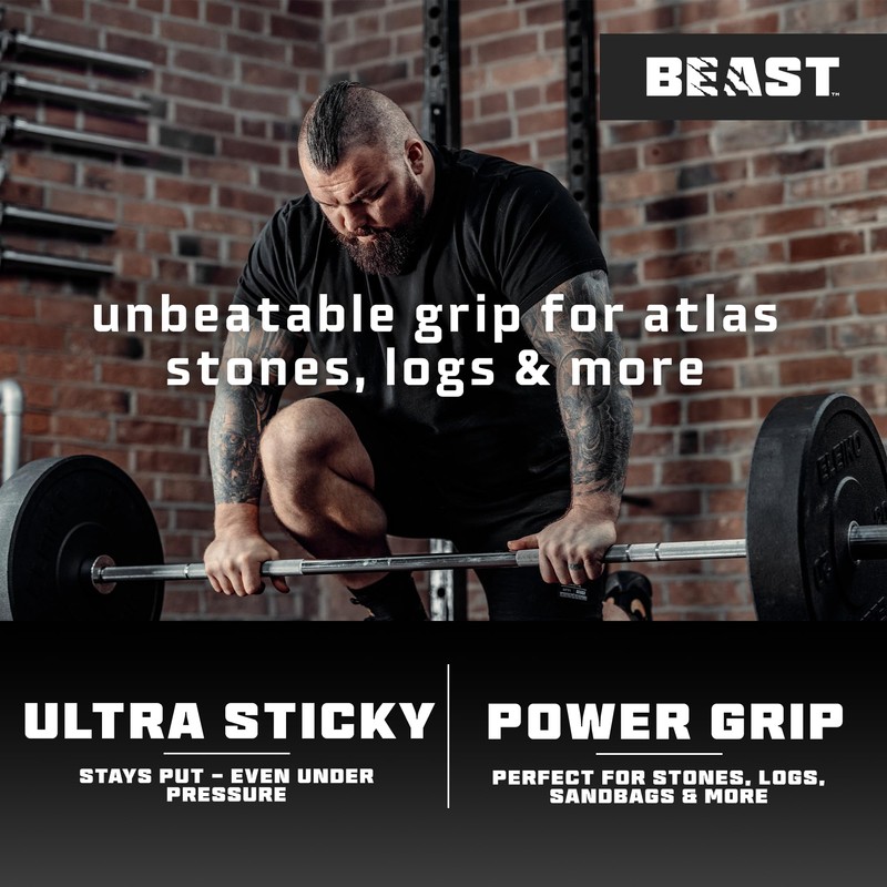 Alpha Designs | 'BEAST' World's Strongest Atlas Stone Lifting Tacky